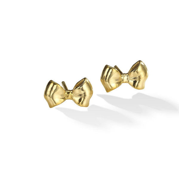 Go With The Bow Stud Earrings